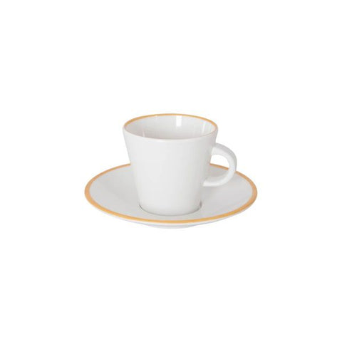 Gimex Linea Line Espresso Set Gold 85ml 2 Pieces