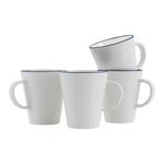 Gimex Linea Line Mug Blue 4 Pieces