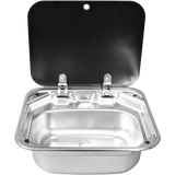 Liberty Max Stainless Sink With Soft Close Lid