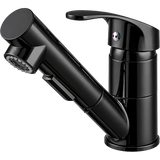 Liberty Max Black Extractable Shower Tap