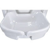 Liberty Max white Tip-Up Basin & Shower Tap