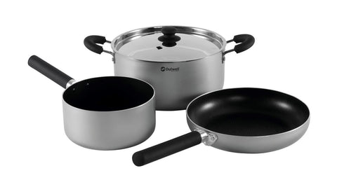 Outwell Feast Camping Pan Set L Aluminium non-stick finish