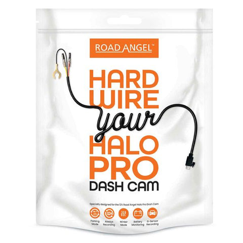 Road Angel HWK12V Hardwiring Kit for Halo Pro Dashcams (USB Type-C)
