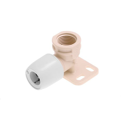 Hep2O Wall Plate Elbow 15mm