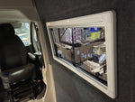 Ducato/Boxer/Relay Opening Flat Acrylic Window 1000x500 With blind and Fly net