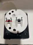 Fawo White Multi-Function flush outlet 240v UK socket Sat