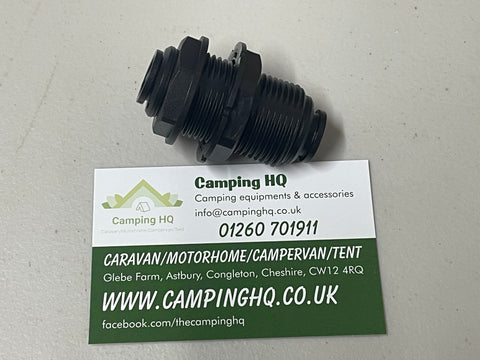 John Guest 12mm bulkhead fitting
