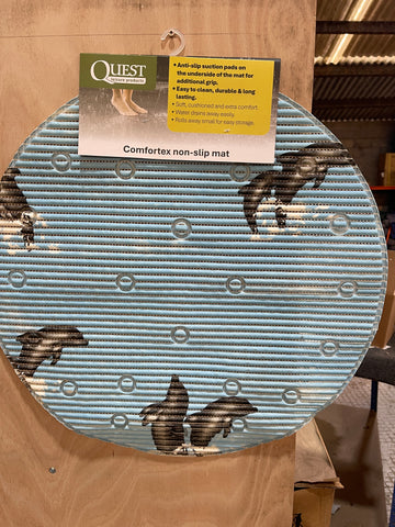 Round Non slip Shower Mat