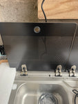 Glass Sink Lid cover for Smev MO9722L for 9722
