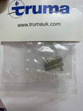 TRUMA/Carver Housing water pump BRASS TERMINALS (Female) 7mm (2) (Clearance)