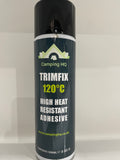 Camping HQ TrimFix 120c High heat Spray glue Adhesive 500ml