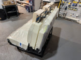 RIB 130cm Rock n Roll Bed un-upholstered 3 seat long version *CLEARANCE*