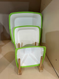 Omada 'unbreakable' 12pc Square Dinner set choice of colours