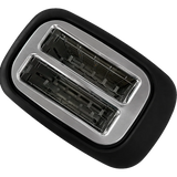 Quest Truro 2 Slice Toaster - Black