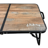 Arkle Wood Effect Folding Table (low)