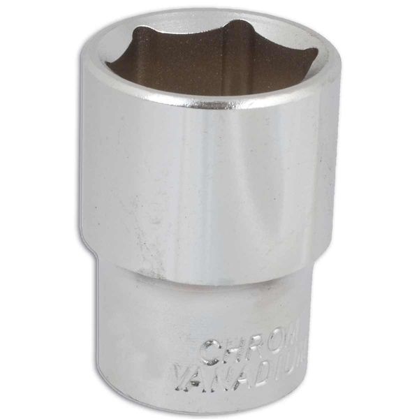 Laser Tools 19mm Single Hex Socket Bit with 1/2