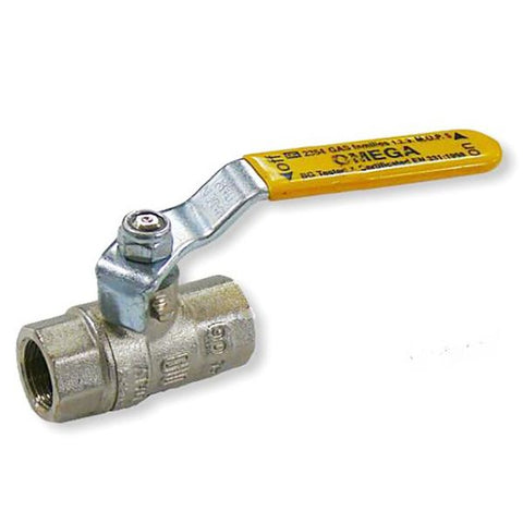 AG Gas Ball Valve 1/2" BSP Female Ports with Long Handle