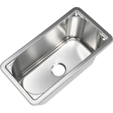 Liberty Max stainless rectangular sink + Seal + P21D (no glass lid)