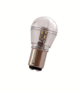 VECHLINE LED BA15D 16SMD 0.6W BULB
