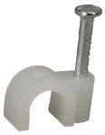 W4 ROUND CABLE CLIPS 6mm (10)