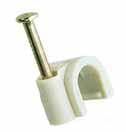 W4 ROUND CABLE CLIPS 10mm (10)