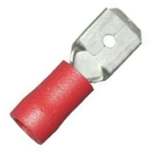 W4 Push On Terminal M 6.35 Red (3)