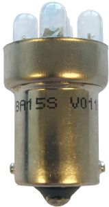 W4 BA15S 5 LED 10W 12V