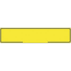 YELLOW REFLECTIVE (BORDER)