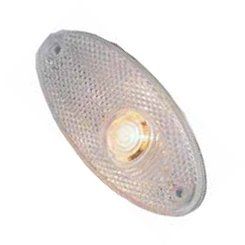 Oval Front Marker Lamp Clear
