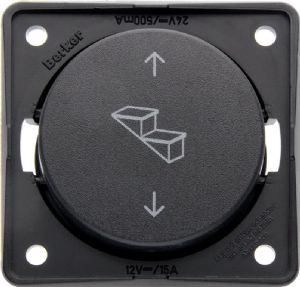 BERKER STEP SWITCH ANTHRACITE