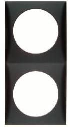 BERKER DOUBLE FRAME ANTHRACITE