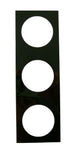 BERKER TRIPLE FRAME GLOSS BLACK