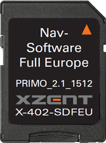 XZENT MICROSDHV CARD FITS X-F220 & X-422 INCL M/HOME S/WARE