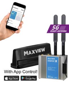 Maxview Roam X Campervan Mobile Wifi System Black