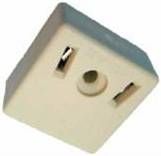 W4 2 Pin Surface Mounted Socket