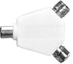 W4 2-Way Coax Splitter Low Loss