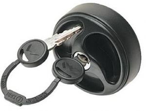 WATER FILL CAP ONLY BLACK INC BARREL & KEYS