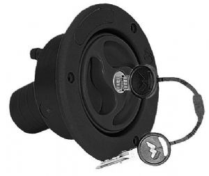 WATER FILL CAP ASSEMBLY BLACK INC BARREL & KEYS