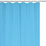SHOWER CURTAIN BLUE