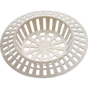 W4 SINK WASTE STRAINER WHITE