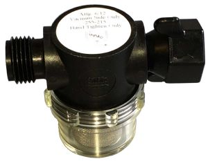 SHURFLO SCREW ON FILTER 1/2" THREADED INLET & WING NUT