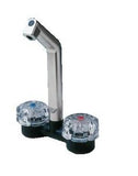 Reich Mixer hot & cold Deluxe Tap Matt Nickel motorhome caravan