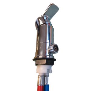 REICH VECTOR EC MIX TAP NO MICROSWITCH WITH FLEXI HOSE
