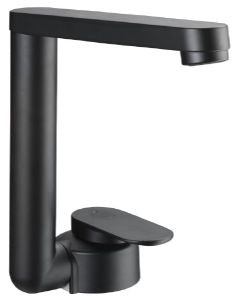 Reich Twister Mixer Tap Black 25Cm Flexi Push Fit