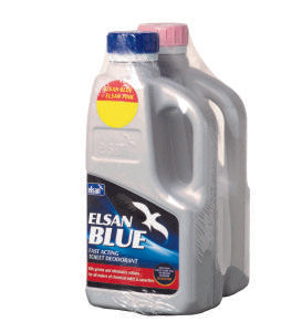 Elsan Twin Pack Blue & Pink 1L