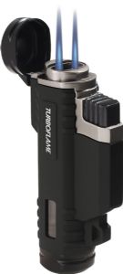 RANGER DUAL LASER JET FLAME LIGHTER Black