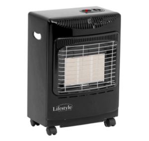 Mini Portable Indoor Gas Heater 4.2Kw Black