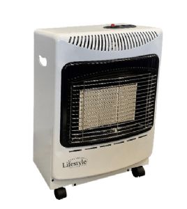 Portable Indoor Gas Heater 4.2Kw Output White