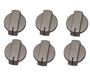 COOKER KNOB SET (6) MATT NICK FOR CAPRICE AND ASPIRE
