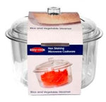 MICROWAVE RICE & VEG STEAMER